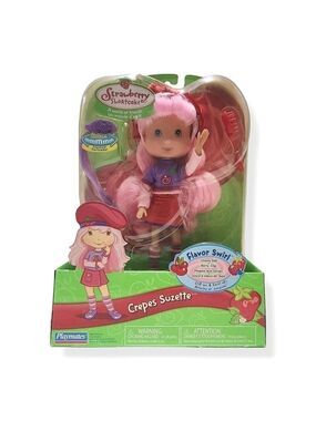 Strawberry Shortcake Crepes Suzette 2006 Playmates Flavor Swirl NIB